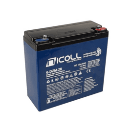 Bateria NICOLL DZM28 - 28 AH CICLO PROFUNDO