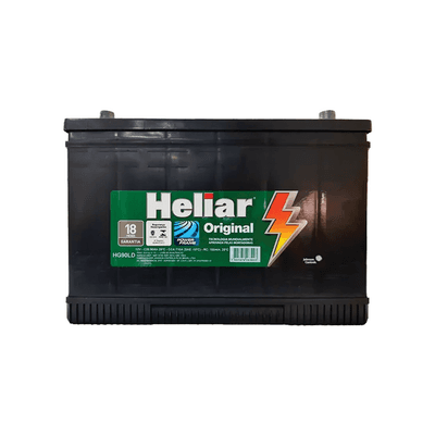 Bateria HELIAR HG90LD - 15 MESES - HILUX