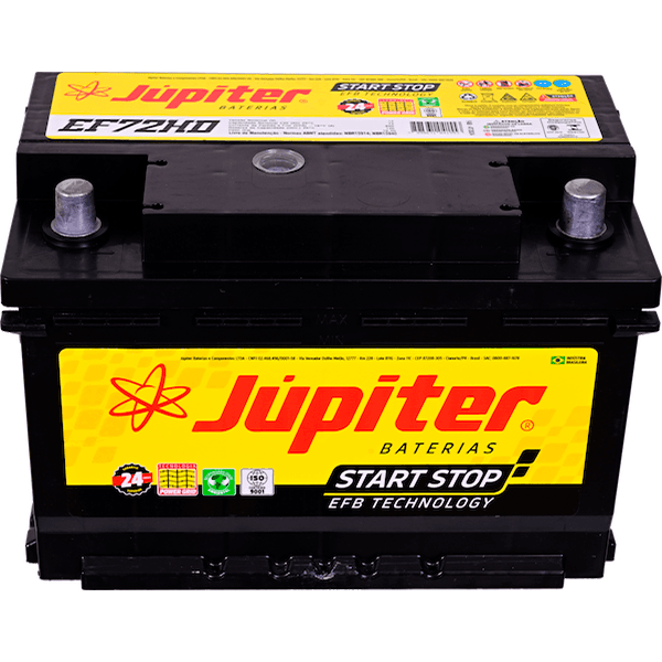 Bateria JÚPITER EF72HD START-STOP EFB