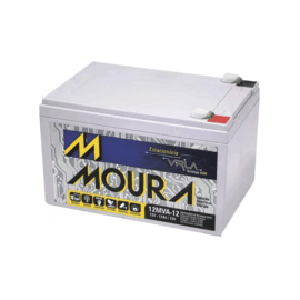 Bateria MOURA 12MVA-12VRLA - 12AH NOBREAK