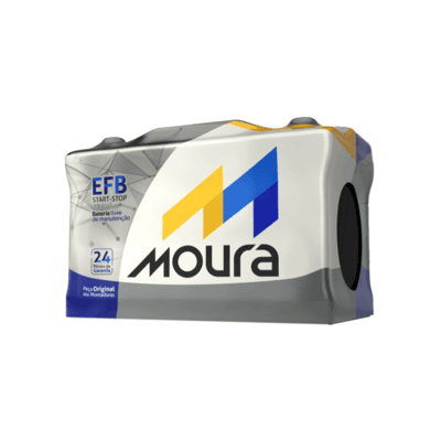 Bateria MOURA 60EFB - START STOP - 24 MESES